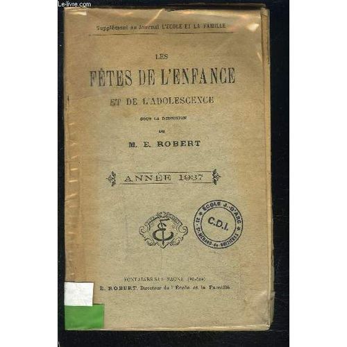 Les Fetes De L Enfance Et De L Adolescence