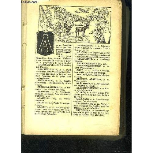 Dictionnaire Francais- Mots Usuels- Litterature- Grammaire- Geographie- Histoire