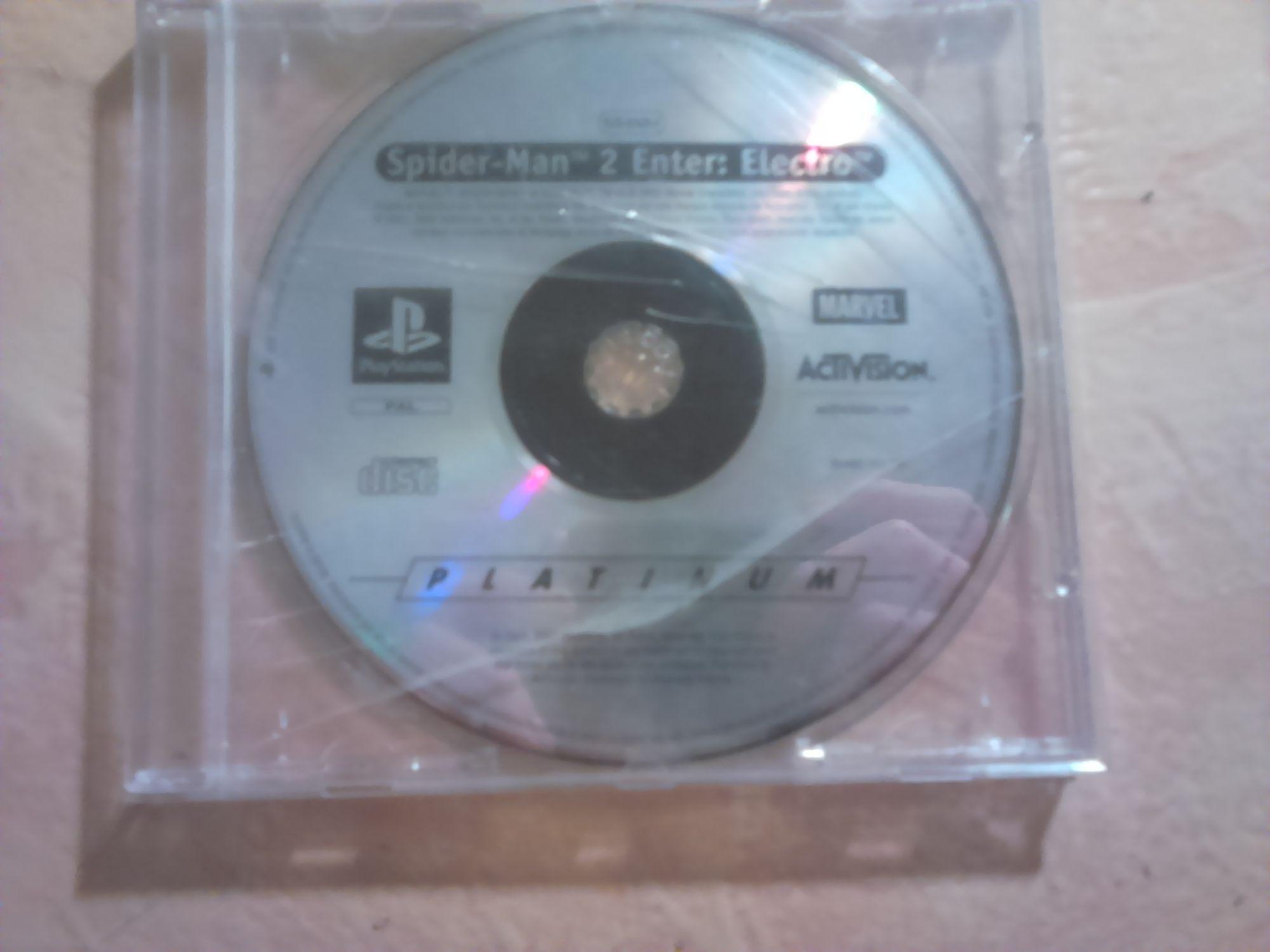 Spider-Man 2: Enter Electro Jogo PS1 Midia Fisica