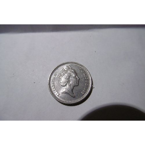 Pièce Five Pence - Royaume Uni - 1992
