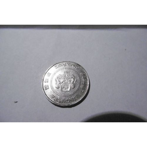 Pièce 10 Ten Cents - Singapour - 1989