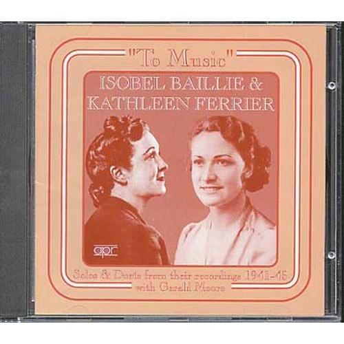To Music : Solo & Duos 1941-1945 Baillie, Sop.