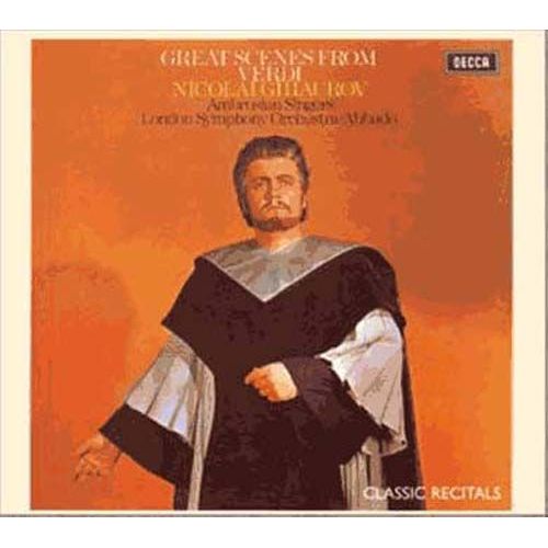 Grandes Scènes Des Opéras De Verdi : Extraits De Nabucco, Les Vêpres Siciliennes, Macbeth Et Simon Bocanegra