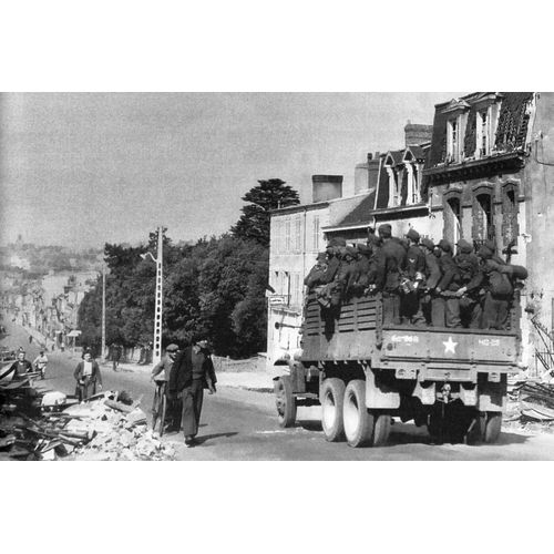 Ww2 - Prisonniers Allemands À Granville