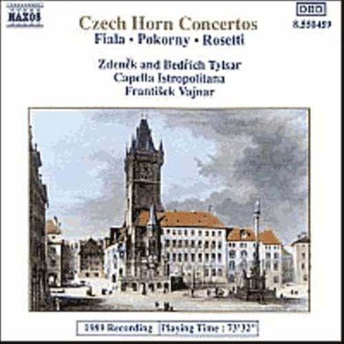 Concertos Pour 2 Cors De Fiala, Pokorny, Rosetti B. & Z. Tylsar, Cors