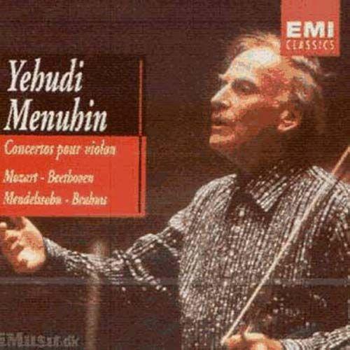 Concertos Pour Violon De Mozart, Beethoven, Brahms & Mendelssohn - Yehudi Menuhin Philharmonie De Berlin