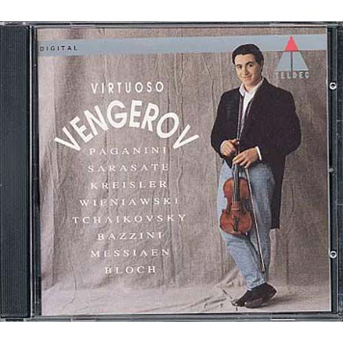 Pieces Virtuoses Pour Violon : Wieniawski, Bloch, Paganini, Sarasate, Etc. Vengerov, Violon & Golan, Piano
