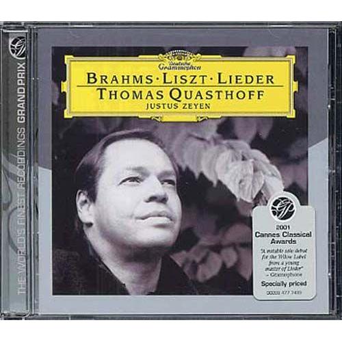 Lieder De Johannes Brahms & De Franz Liszt - Thomas Quasthoff, Baryton