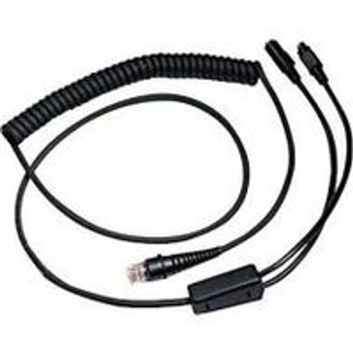 Honeywell - Tastaturweiche / Netzwerkkabel - RJ-45 (M) - PS/2, 6-polig, Stromversorgung - 3 m - aufgespult