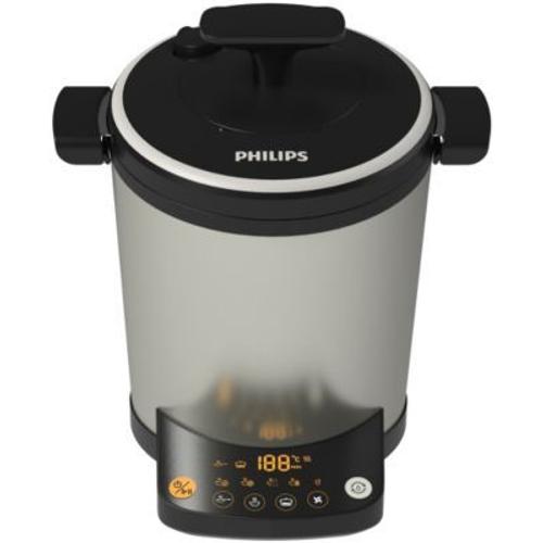 Philips Avance Collection HR2206 - Mixeur/cuiseur - 2 litres - 1 kWatt - argent