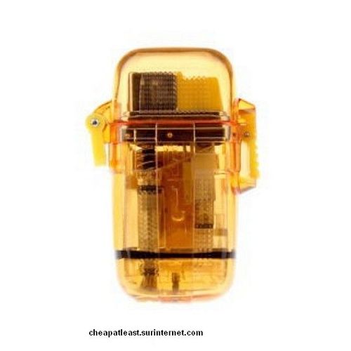 Briquet De Survie, Tempête (Flamme Jet) - Électronique, Rechargeable & Étanche (Waterproof) - Idéal Camping, Trekking, Activités Nature...