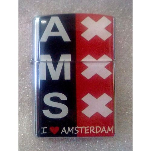 Briquet Tempête À Essence -Réplique De Zippo - Pin-Up Rasta Reagge Amsterdam Pétard Gandja Weed Marie-Jeanne Mauvaises Herbes