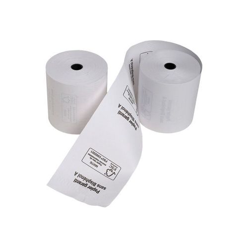 Exacompta - Papier pour reçus - Rouleau (8 cm x 78 m) - 55 g/m² - 1 rouleau(x)