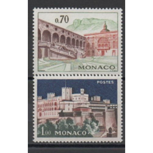 Monaco 1960: Lot De Deux Timbres N° 548a Et 550.