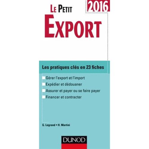 Le Petit Export - Les Pratiques Clés En 23 Fiches