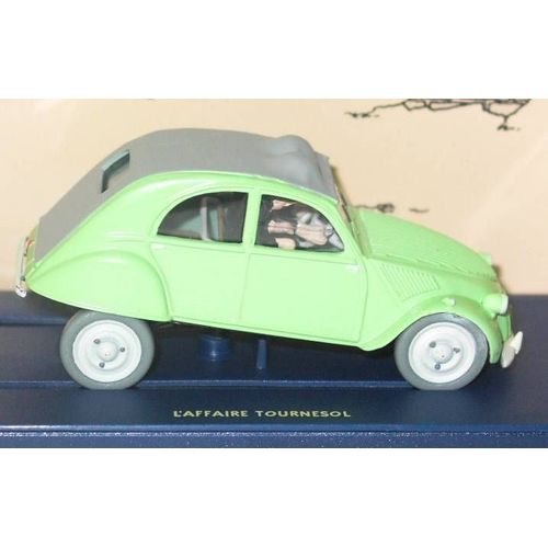Voiture Tintin La 2 Cv Citroën De L'affaire Tournesol Éditions Atlas -Atlas