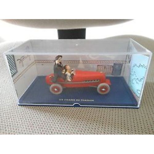 Voiture Tintin Le Bolide Rouge Des Cigares Du Pharaon Éditions Atlas -Atlas