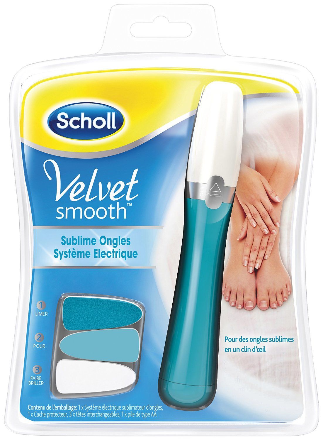 Scholl Velvet Smooth Sublime Ongles Lime Electrique