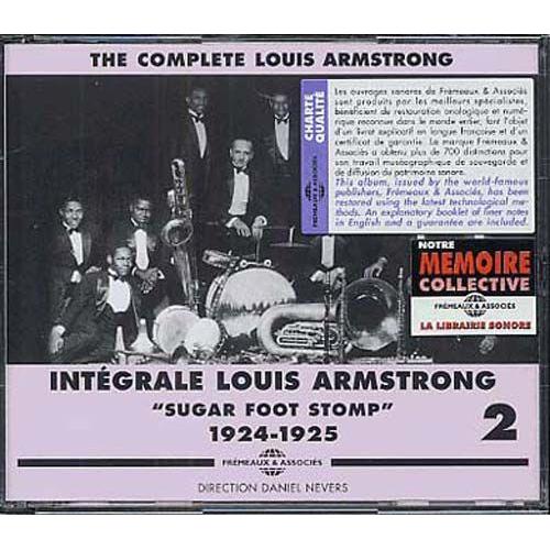 Intégrale Louis Armstrong Vol. 2 : Sugar Foot Stomp 1924 - 1925