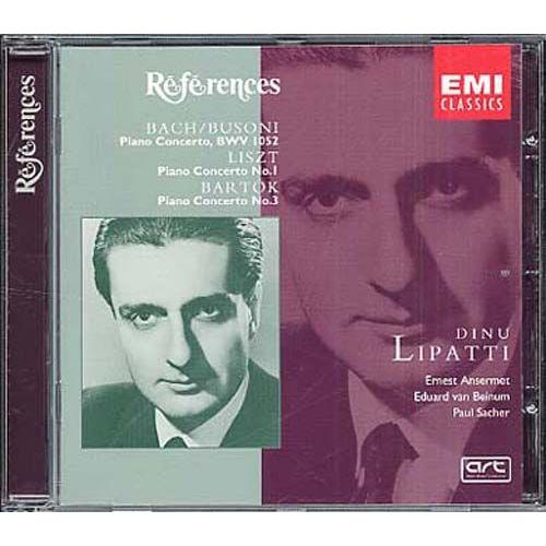 Inedits 1947-1948 : Conc. Bwv 1052 De Bach-Busoni, Conc. No. 1 De Liszt, Conc. No. 3 De Bartok Lipatti, Piano