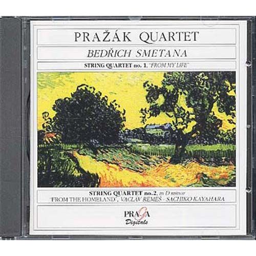 Smetana : String Quartet N°1 - String Quartet N°2 - From The Homeland, Two Duos For Violin & Piano