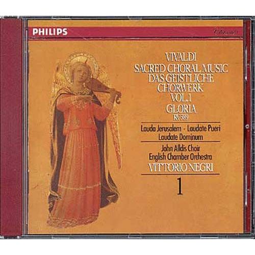 Musique Chorale Sacrée Vol. 1 : Gloria, Laudate Pueri, Laudate Jerusalem Marshall