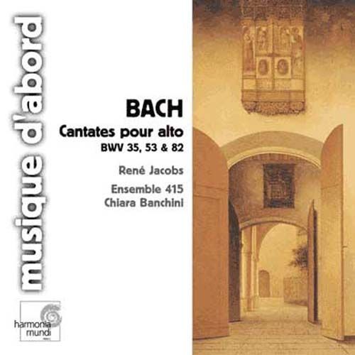 Chiara Banchini - Cantates Pour Alto Bwv 35, 53 & 82