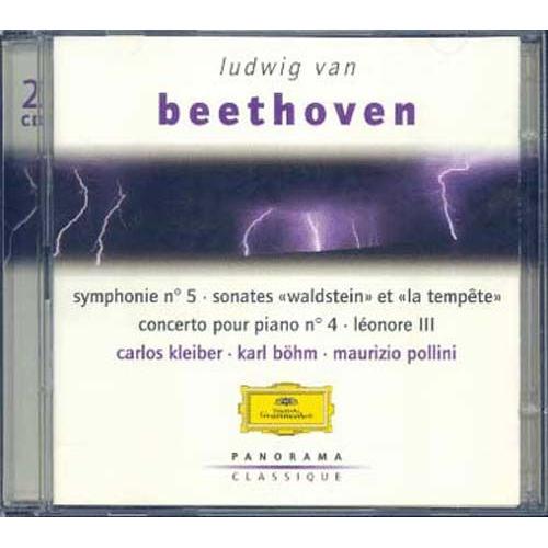Beethoven - Symphonie 5 - Sonates Waldstein Et Tempête - Concerto Piano 4 - Léonore Iii