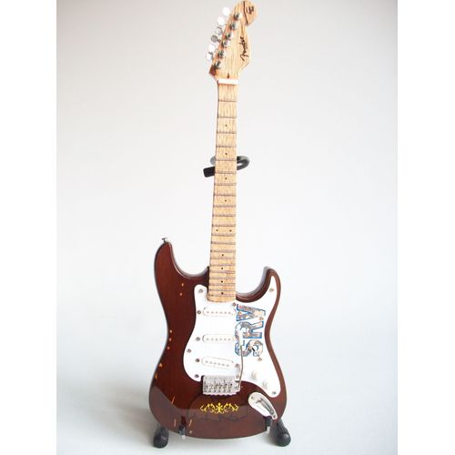 Guitare Miniature Fender Stratocaster Srv Distress - Stevie Ray Vaughan
