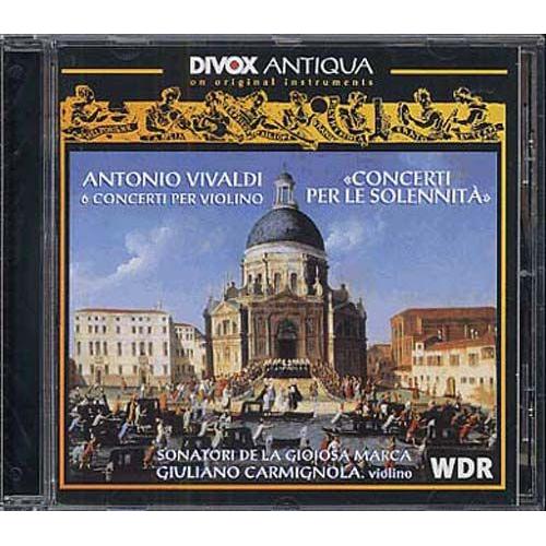 Concerti Per Le Solennita : 6 Concertos Pour Violon