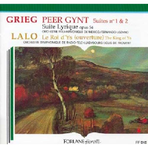 Peer Gynt Suites N° 1 Et 2 Lalo Le Roi D'ys