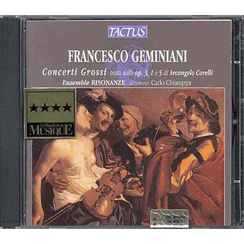 Concerti Grossi D'apres 3 Opus De Corelli Ensemble Rizonanze