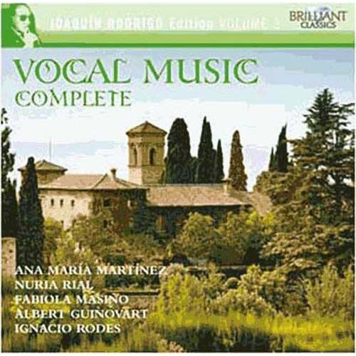 Musique Vocale : Joaquin Rodrigo Edition Vol. 3