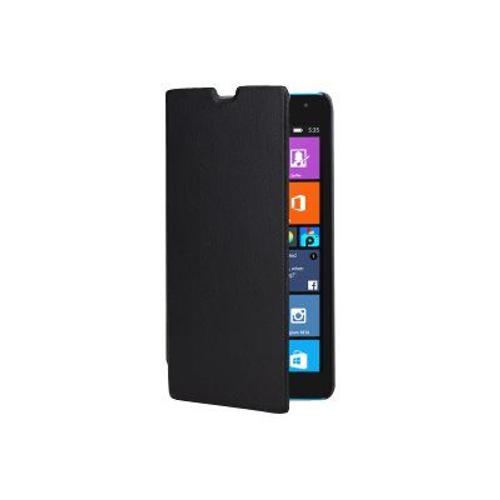 Swiss Charger Folio Case Lumia 535 Noir