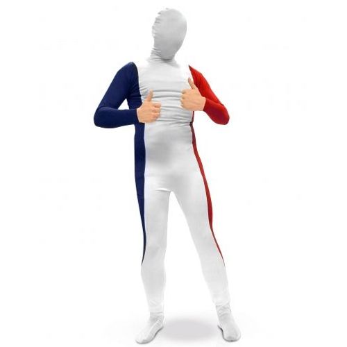Combinaison 2nde Peau France Adulte, Taille Large