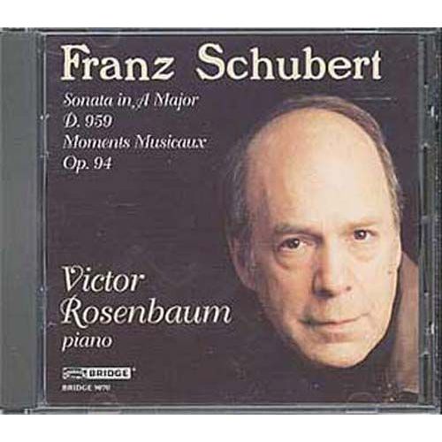 Sonate Pour Piano No. 20, Moments Musicaux Rosenbaum, Piano