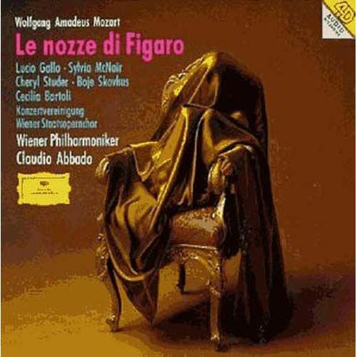 Les Noces De Figaro, Opéra En 4 Actes K.492 - Claudio Abbado, Wiener Philarmoniker - Interpretes: Cecilia Bartoli, Lucio  Gallo