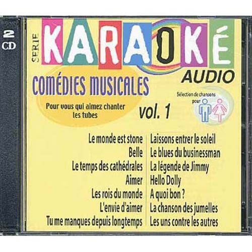 Karaoke Audio : Comedies Musicales Vol. 1