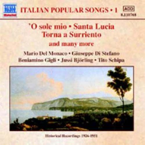 Chansons Populaires Italiennes Pour Ténors