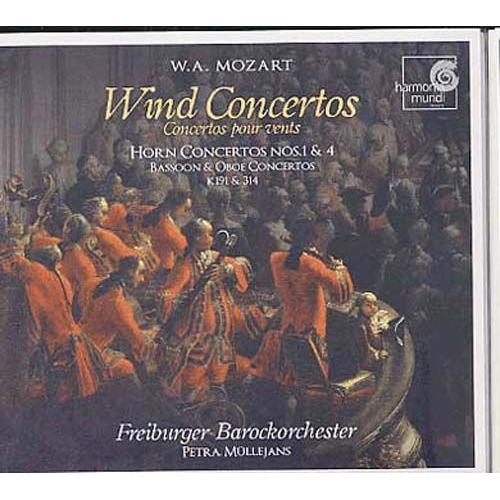 Concertos Pour Vents : Concerto Pour Cor No. 4 En Mi Bémol Majeur K.495, Concerto Pour Hautbois En Ut Majeur K.314, Concerto Pour Basson En Si Bémol Majeur K.191, Concerto Pour Cor No. 1 En...