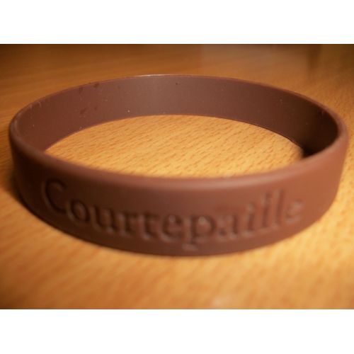 Bracelet Plastique Marron Courtepaille - Ensemble Depuis 1961