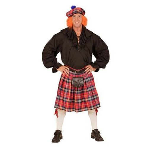 Set Écossais Chapeau Et Kilt (40 Au 46)
