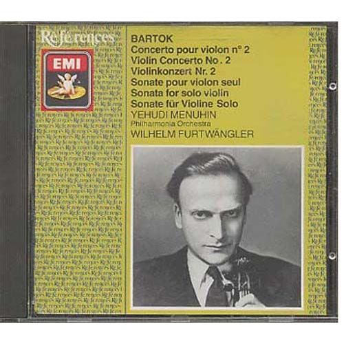 Concertos Pour Violon No. 2, Sonates Pour Violon Solo Y. Menuhin, Violon