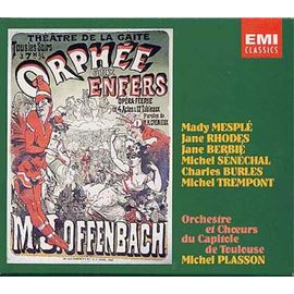 Offenbach : Orphee Aux Enfers. Mesple . Rhodes . Plasson. France 2xCD Box Set EMI – CDS 749647 2 Offenbach : Orphee Aux Enfers. Mesple . Rhodes . Plasson. France 2xCD Box Set EMI – CDS 749647 2