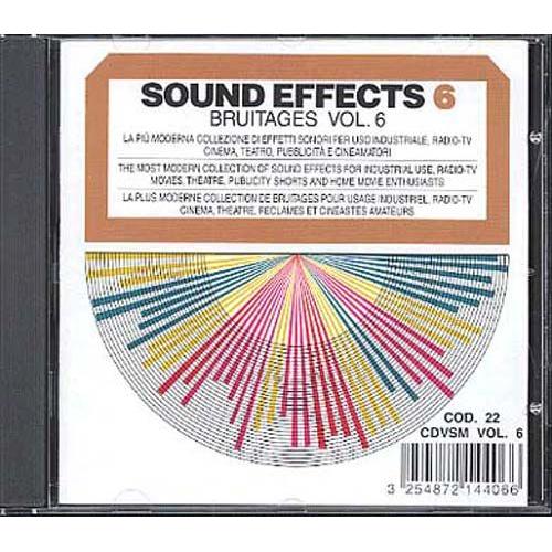 Bruitages : Sound Effects Vol. 6 - Battement De Coeur, Vent, Cloches, Téléphone, Bombe Atomique