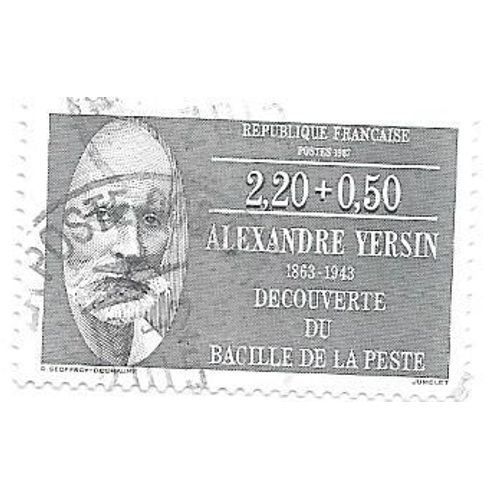 Timbre Oblitéré De 1987,N°2457.Alexandre Yersin.