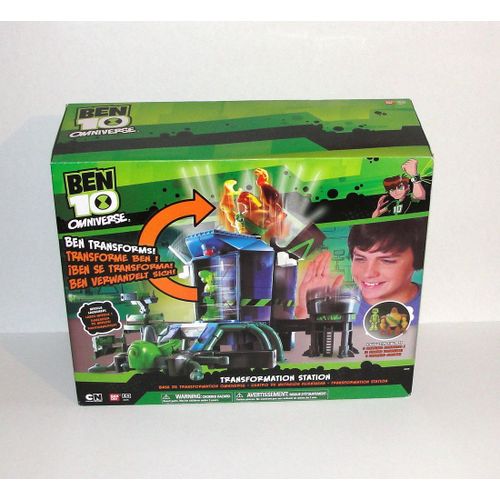 Ben 10 Base De Transformation Omniverse Inclus 2 Figurines Ben Ten