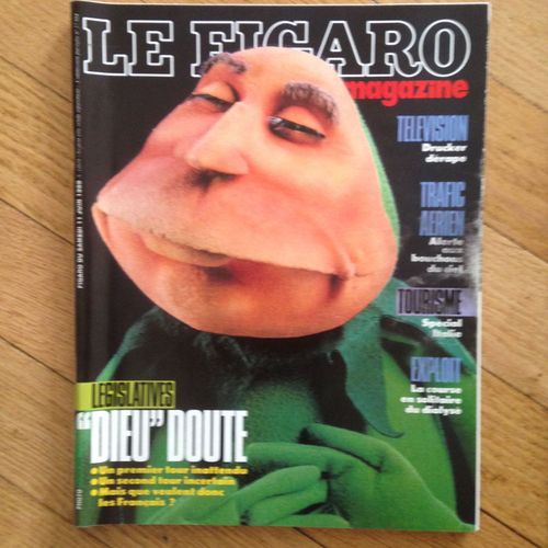 Le Figaro Magazine 13619 Mitterrand Dieu Doute, Tourisme Spécial Italie, Course En Solitaire Dialysé