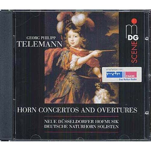 Concertos Pour Cor Twv 52 &54, Ouvertures Twv 55 Deutsche Naturhorn Solisten