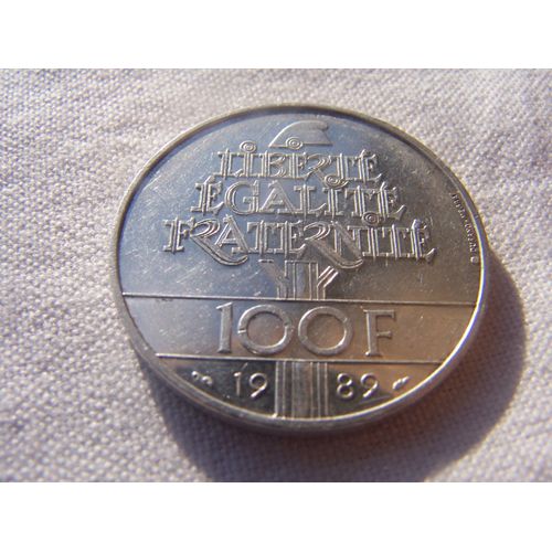Piece Argent 100f Droits De L'homme 1989